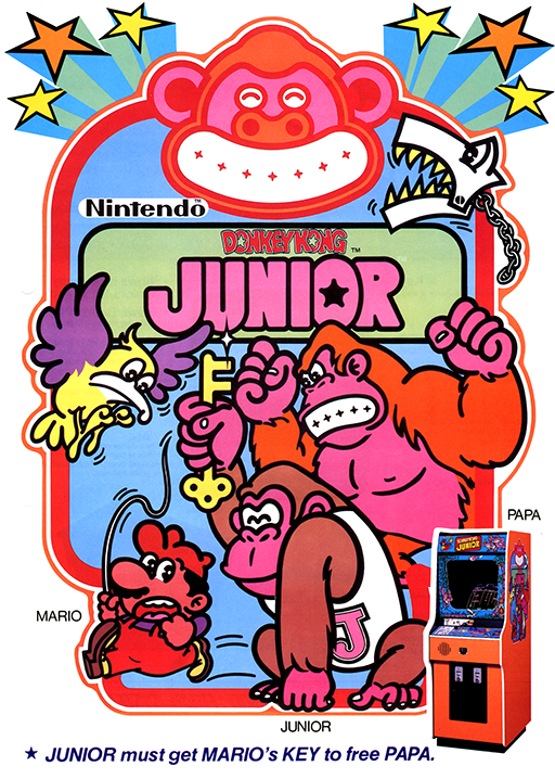 Donkey Kong Junior (bootleg[Q]) Game Cover